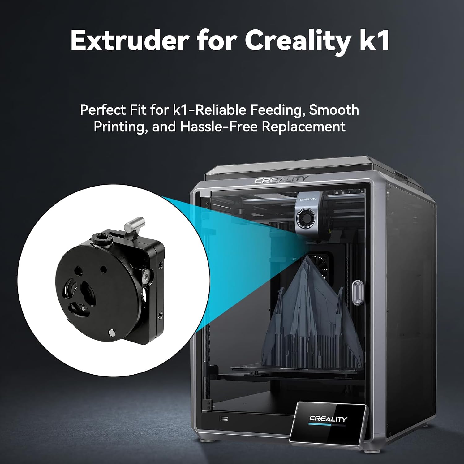 K1 SE V3 Plus 3Dプリンター用、改良版K1金属 - Direct Drive Dual Gear Extruder High Speed のレビューと価格
