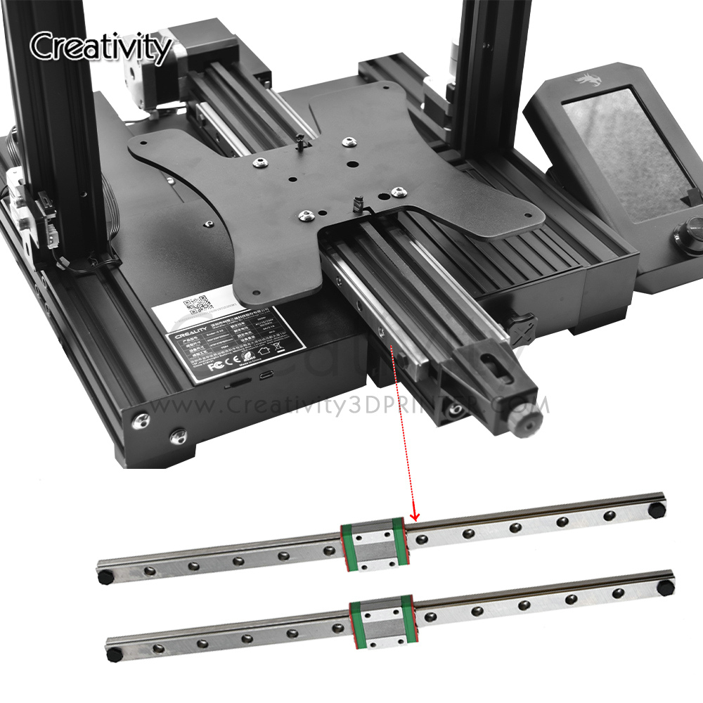 Ender-3/v2/proの3Dプリンター用リニアガイドキ - Linear Rail Mgn12H Set のレビューと価格